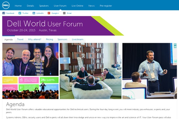 dellenterpriseforum.com site used Dellworld