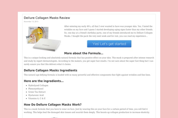 Fabric theme site design template sample