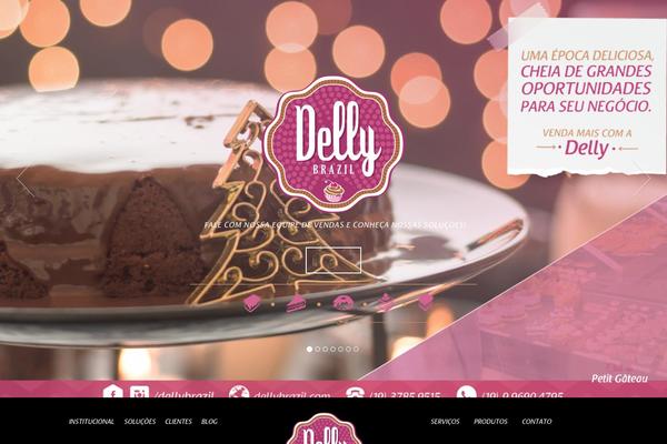 The Flavour theme site design template sample
