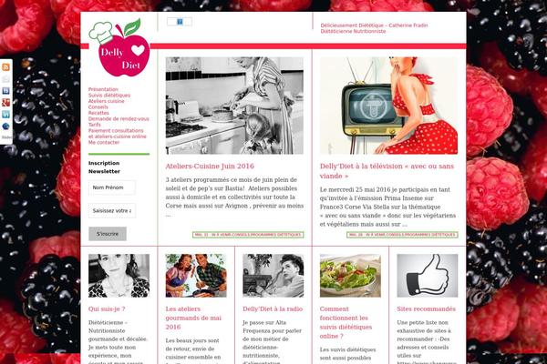 Suburbia theme site design template sample