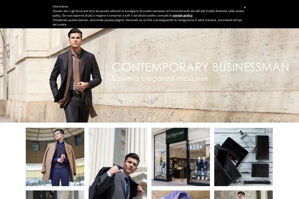 Capri theme site design template sample