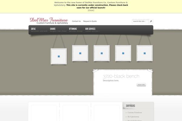 eStore theme site design template sample