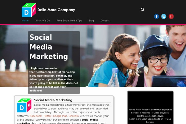 Nimva theme site design template sample