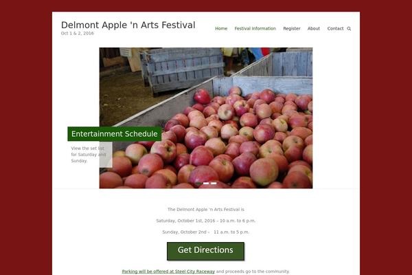 Esteem theme site design template sample