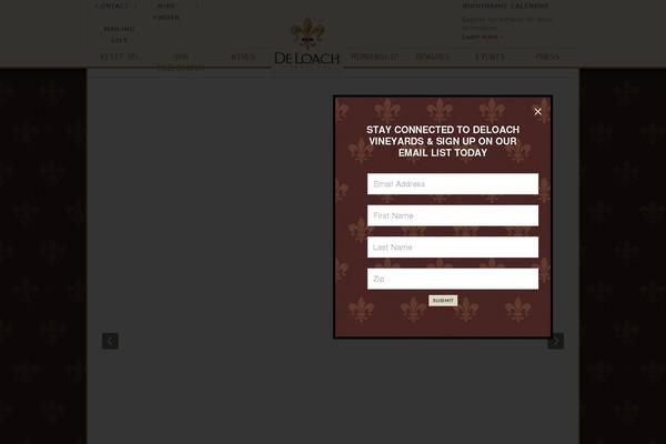 Site using Accordion plugin