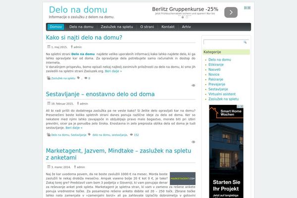 Baza Noclegowa theme site design template sample