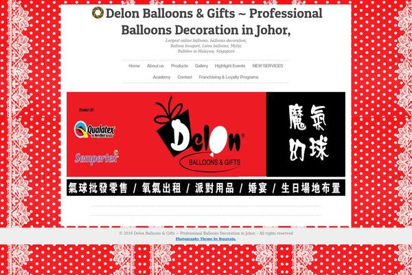 Photolistic theme site design template sample