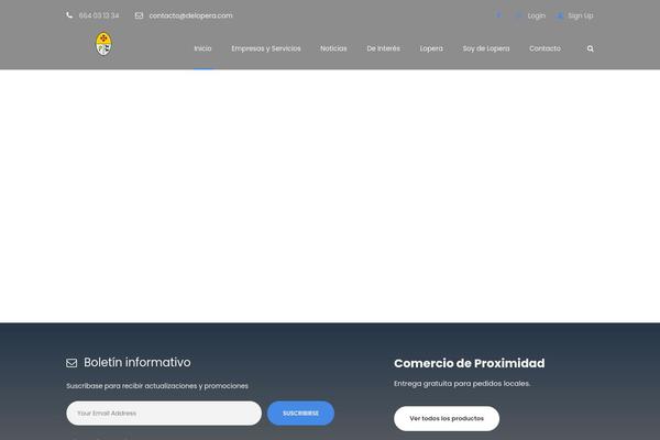 Site using Weather-atlas plugin