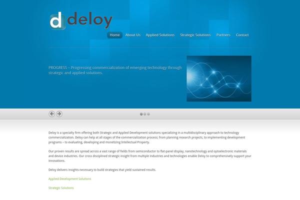 Inspire theme site design template sample
