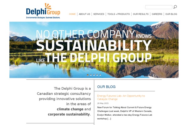 Delphi theme site design template sample