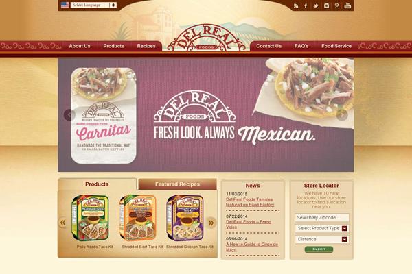 Starkers theme site design template sample