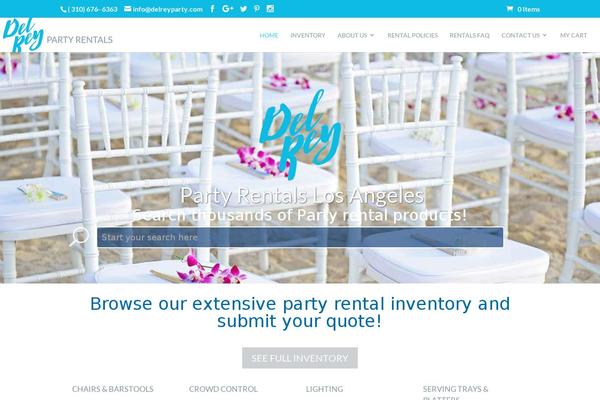 delrey theme websites examples