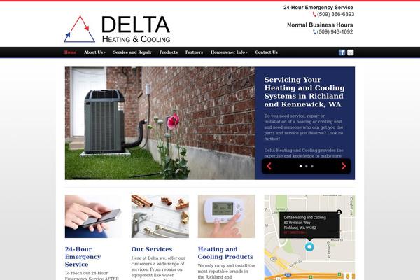 delta-heating.com site used Tsm-theme-1