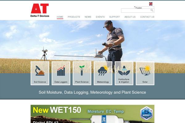 delta-t.co.uk site used Deltat