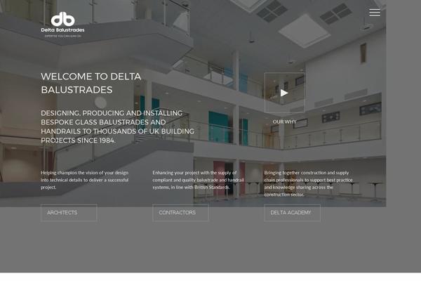 Delta theme site design template sample