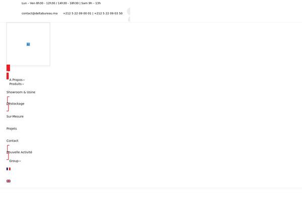deltabureau.ma site used Delta-afrique