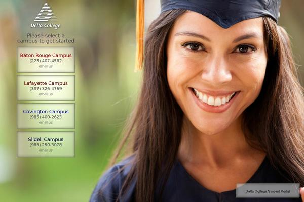 deltacollege.com site used Deltacollege