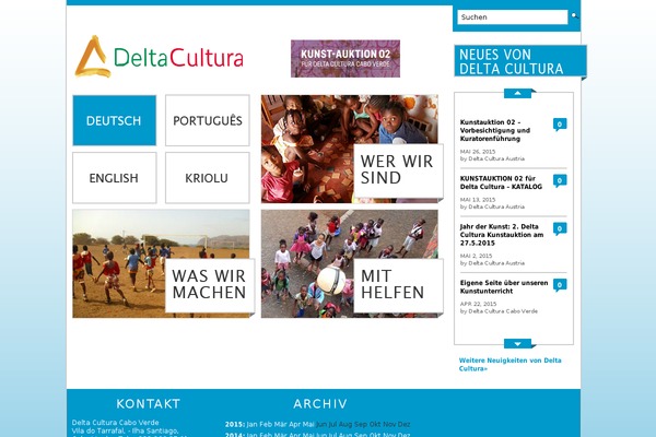 Delta theme site design template sample