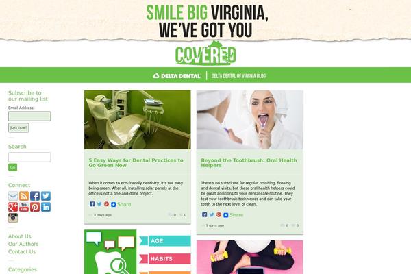 Gridlocked theme site design template sample