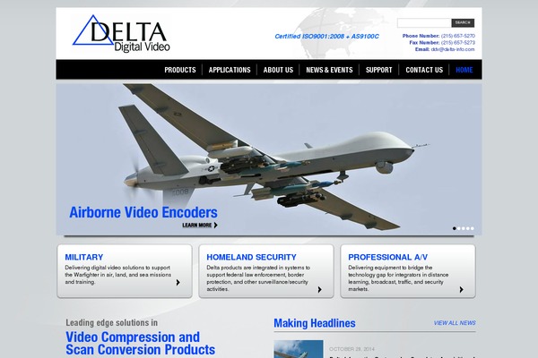 Delta theme site design template sample