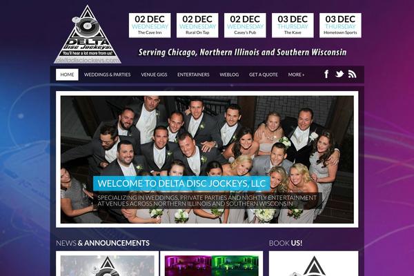 Soundwave theme site design template sample