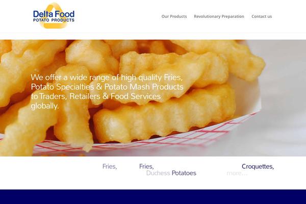Immersion theme site design template sample
