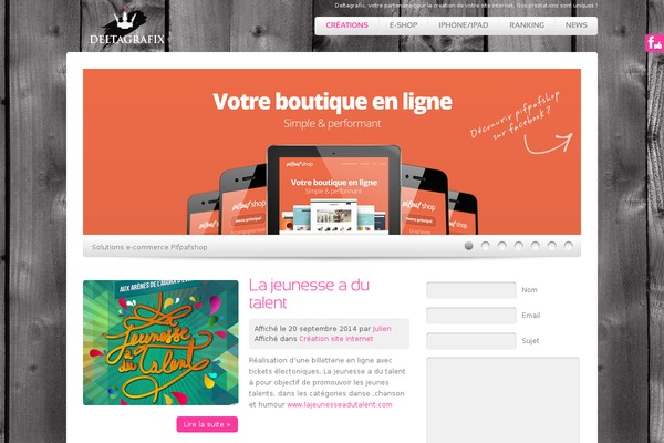 deltagrafix.net site used Breeze