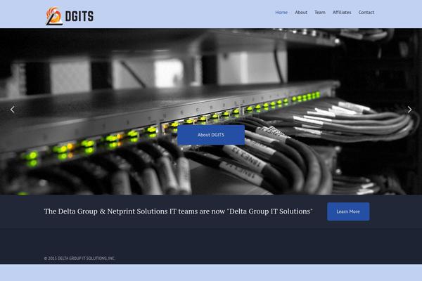 Business theme site design template sample