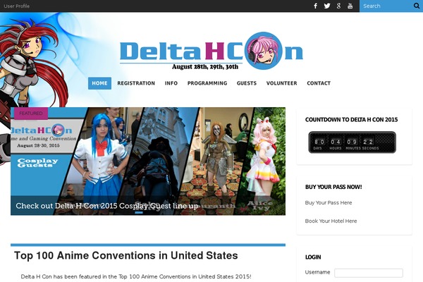 deltahcon.com site used Hooray