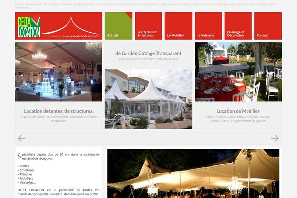 Metro theme site design template sample