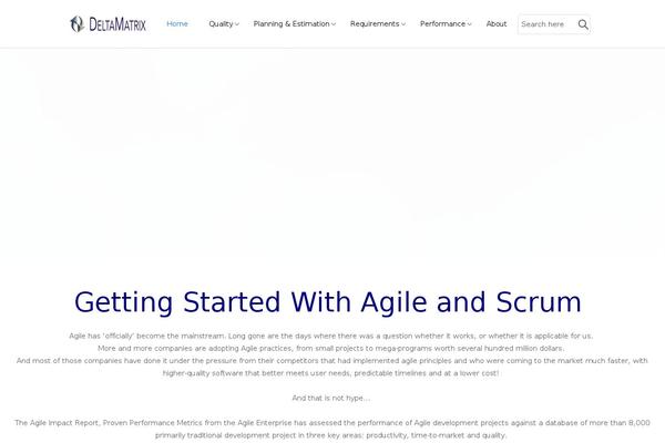 Satellite theme site design template sample