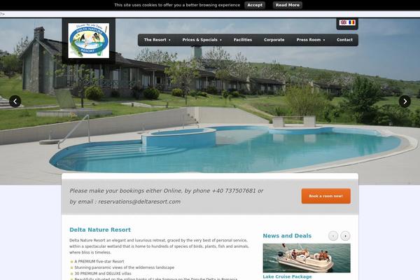 The Place theme site design template sample