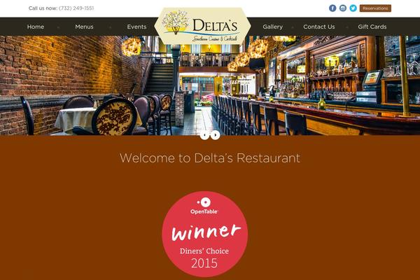 deltasrestaurant.com site used Delta