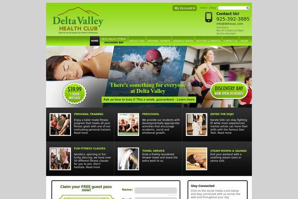 Core theme site design template sample