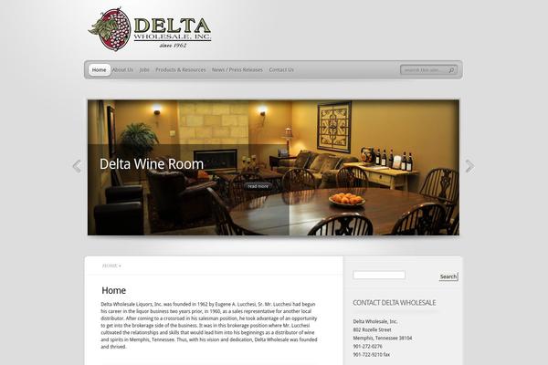 TheProfessional theme site design template sample