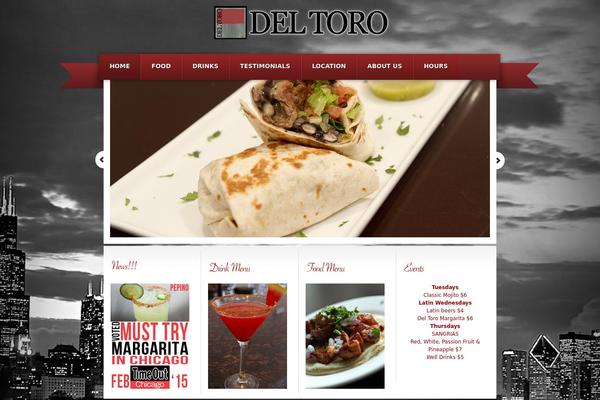 Italianrestaurant theme site design template sample