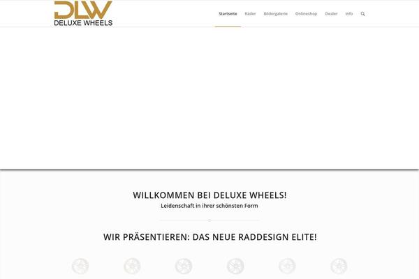 Enfold theme site design template sample