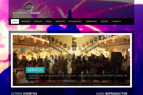 Soundwave theme site design template sample