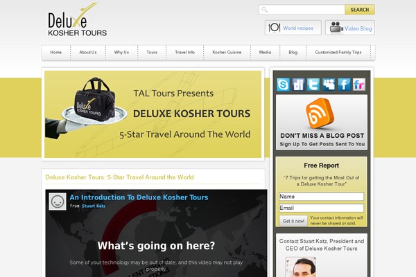 Site using Ultimate Addons for SiteOrigin plugin