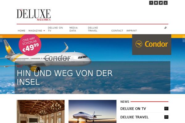 BLACKMAG theme site design template sample