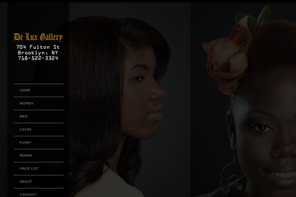 Widescreen theme site design template sample