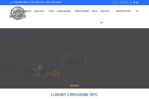 Fortuna-child theme site design template sample