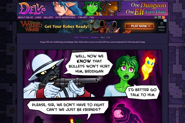 Site using Comic Easel plugin