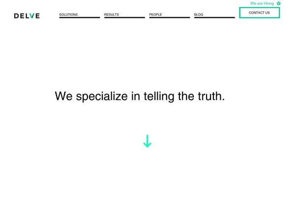 delvepartners.com site used Delve