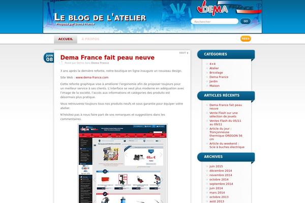 RedBel theme site design template sample