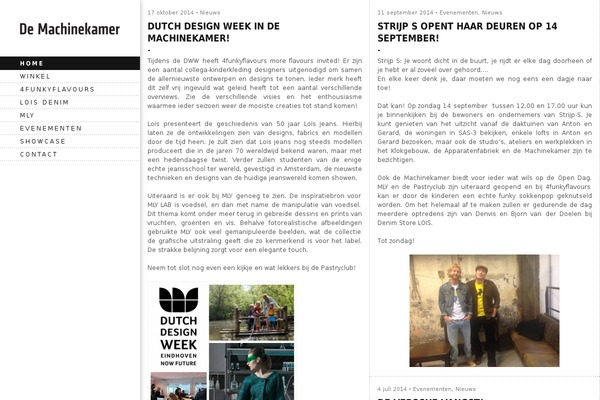 Elastico theme site design template sample