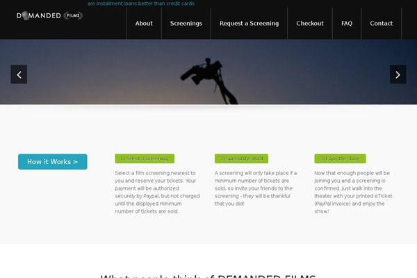 demandedfilms.com site used For The Cause
