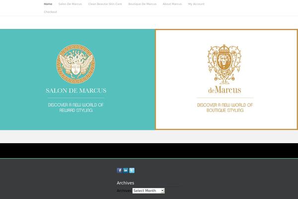 RestImpo theme site design template sample