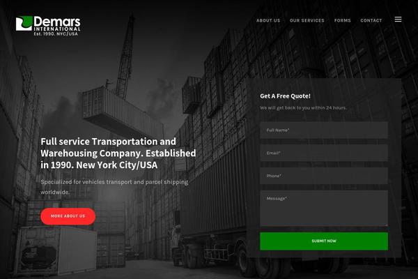 Logisco theme site design template sample