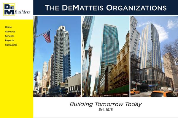 Stockholm Child theme site design template sample